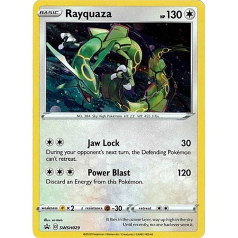 Rayquaza (SWSH029) [Sword & Shield: Black Star Promos]