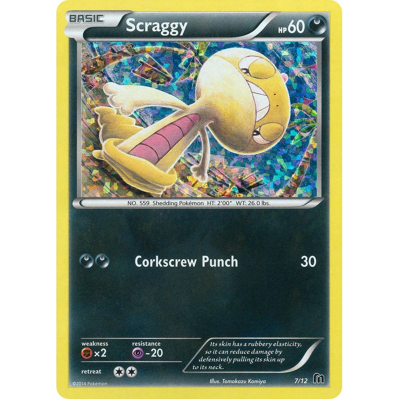 Scraggy (7/12) [McDonald's Promos: 2016 Collection]