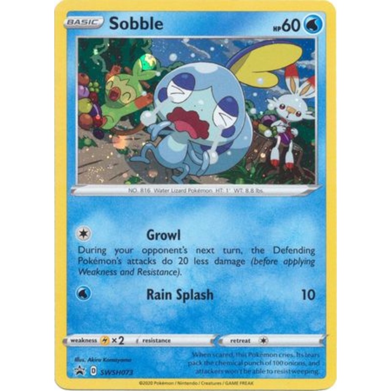 Sobble (SWSH073) [Sword & Shield: Black Star Promos]