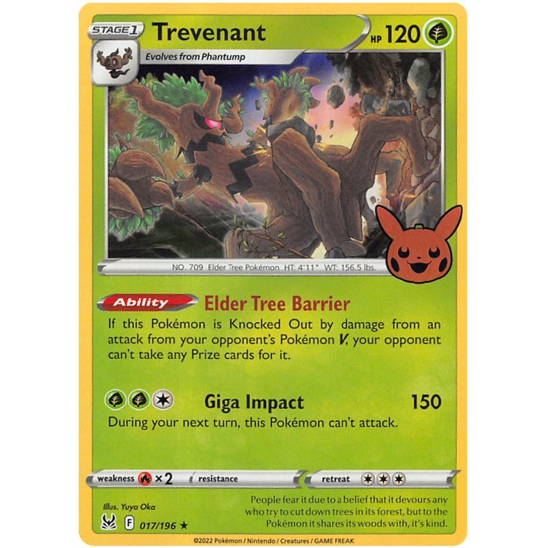 Trevenant (017/196) [Trick or Trade 2023]
