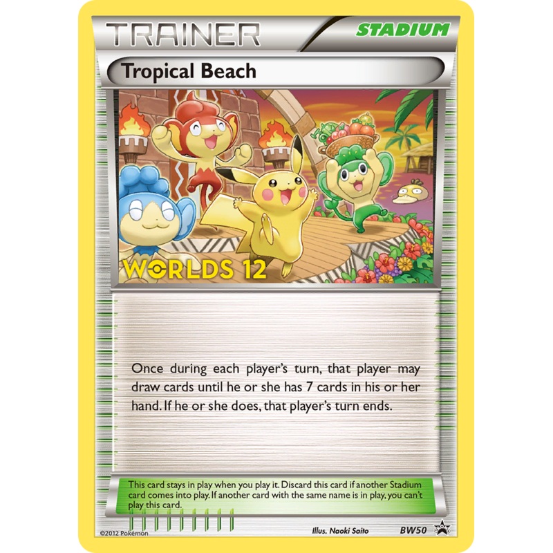 Tropical Beach (BW50) [Black & White: Black Star Promos]