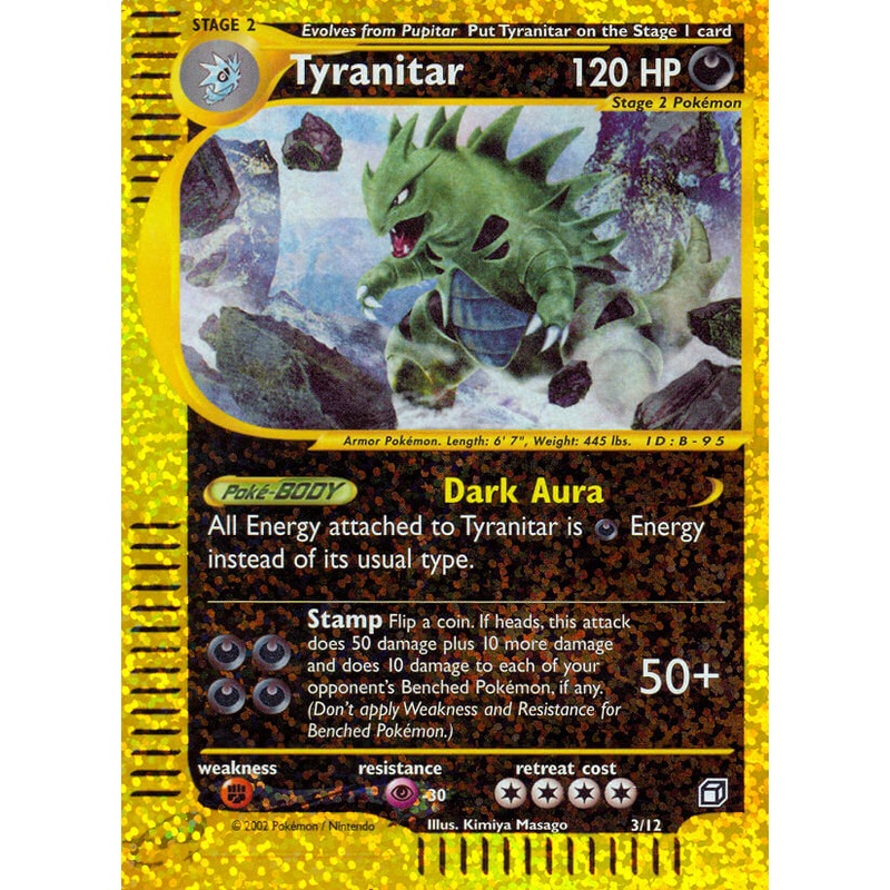Tyranitar (3/12) [Box Topper]