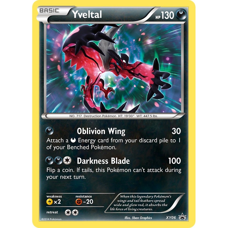 Yveltal (XY06) [XY: Black Star Promos]