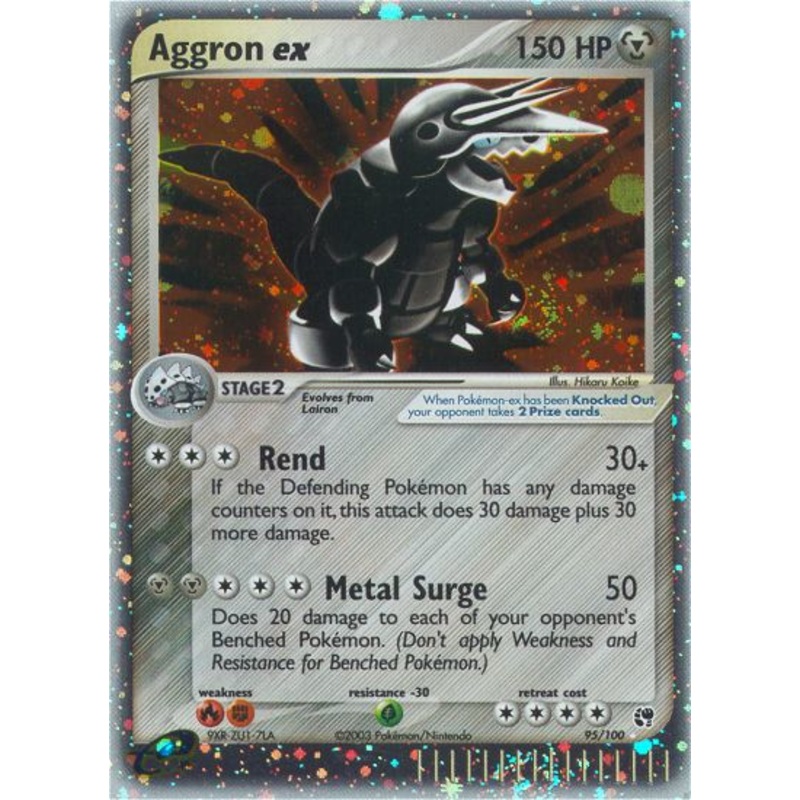 Aggron ex (95/100) [EX: Sandstorm]