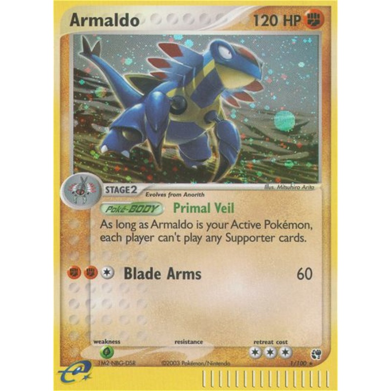 Armaldo (1/100) [EX: Sandstorm]