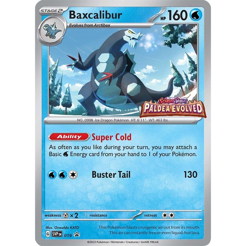 Baxcalibur (019) [Scarlet & Violet: Black Star Promos]