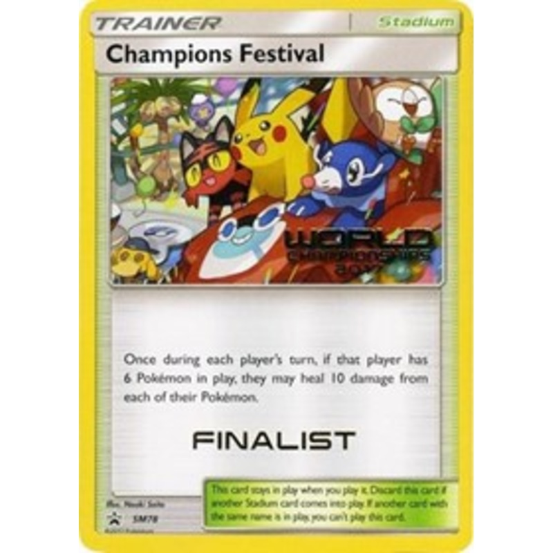 Champions Festival (SM78) (2017 Finalist) [Sun & Moon: Black Star Promos]