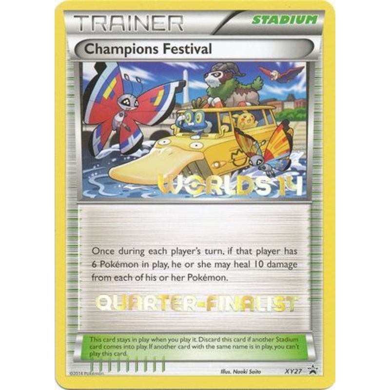 Champions Festival (XY27) (2014 Quarter Finalist) [XY: Black Star Promos]