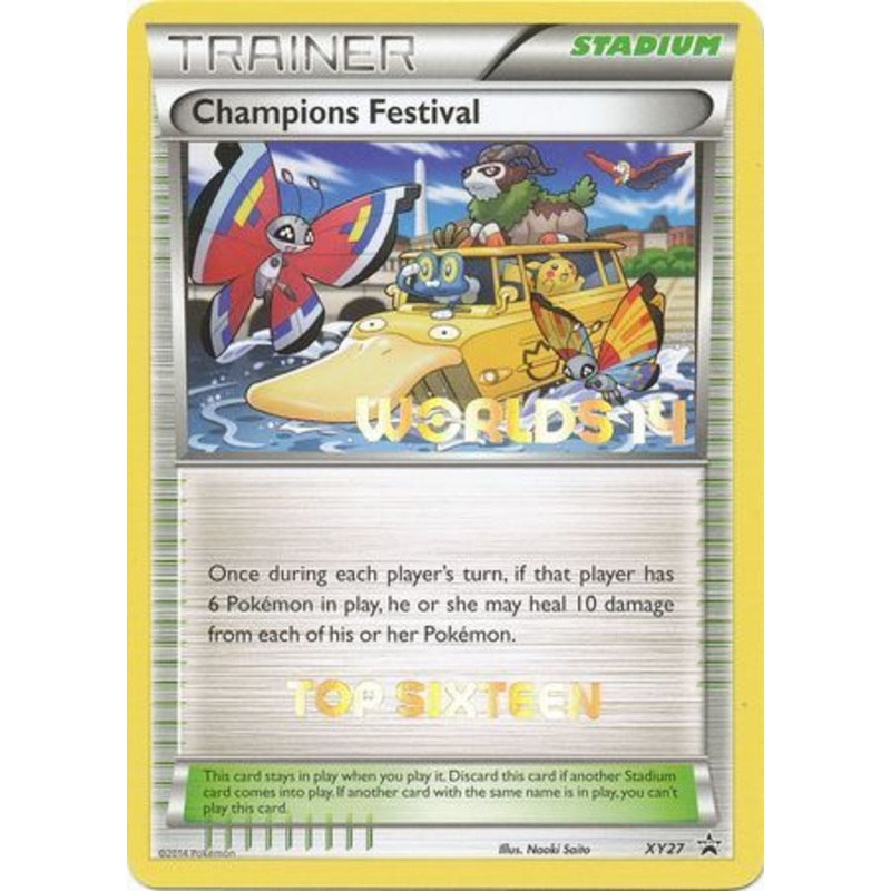 Champions Festival (XY27) (2014 Top Sixteen) [XY: Black Star Promos]