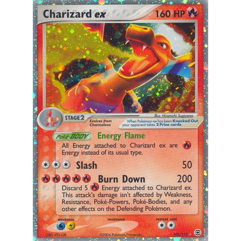 Charizard ex (105/112) [EX: FireRed & LeafGreen]