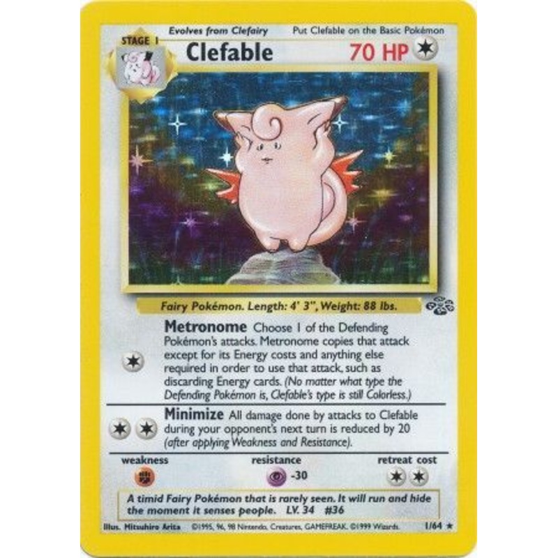 Clefable (1/64) [Jungle Unlimited]