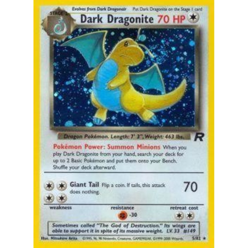 Dark Dragonite (5/82) [Team Rocket Unlimited]