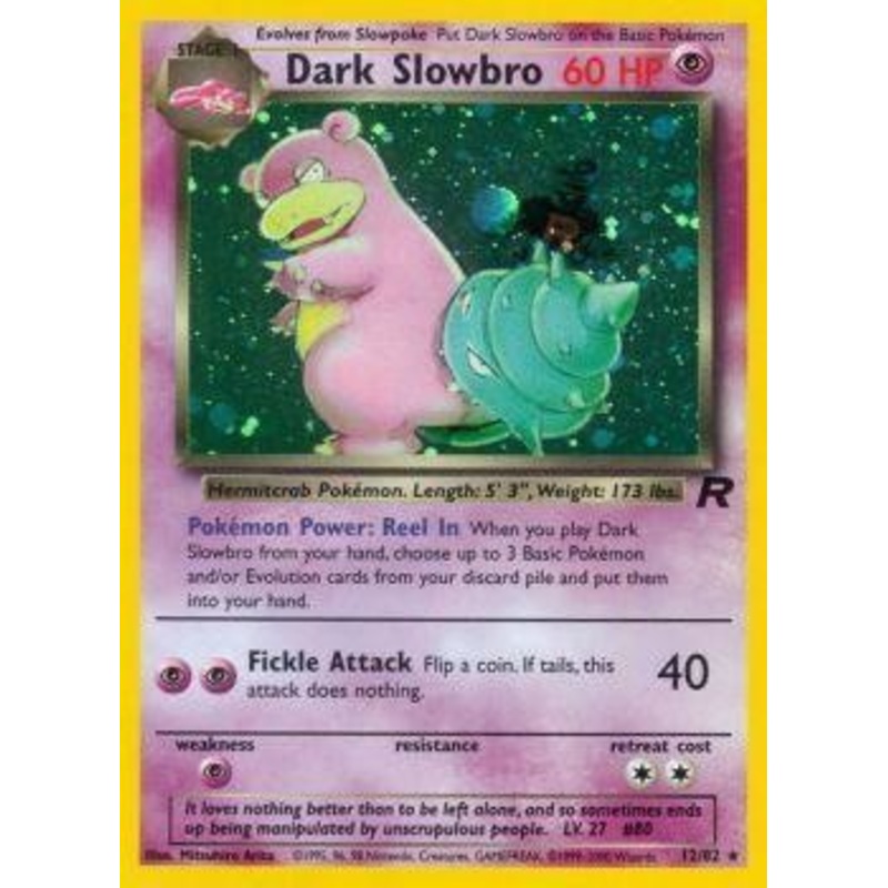 Dark Slowbro (12/82) [Team Rocket Unlimited]