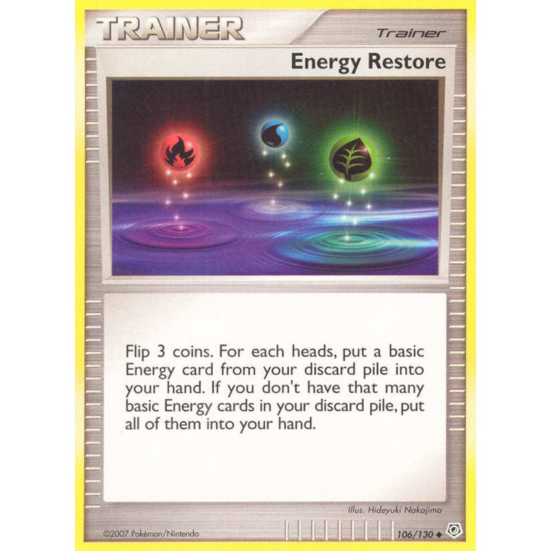 Energy Restore (106/130) [Diamond & Pearl: Base Set]