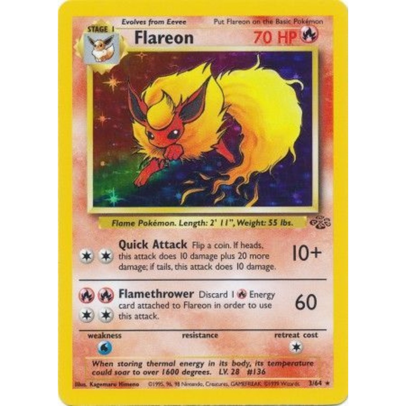 Flareon (3/64) [Jungle Unlimited]