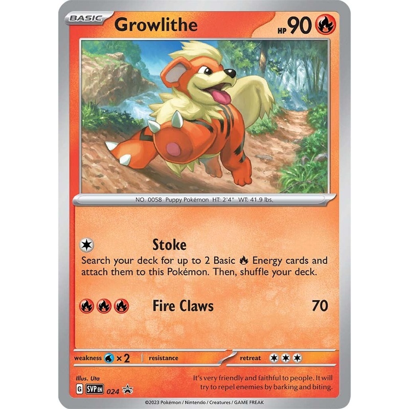 Growlithe (024) [Scarlet & Violet: Black Star Promos]