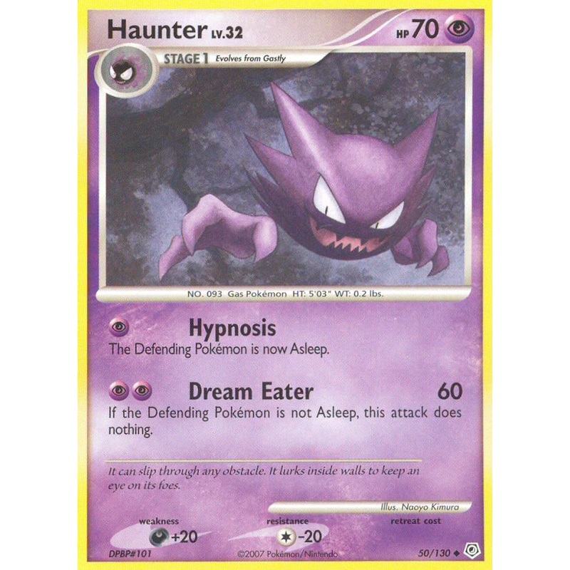 Haunter (50/130) [Diamond & Pearl: Base Set]