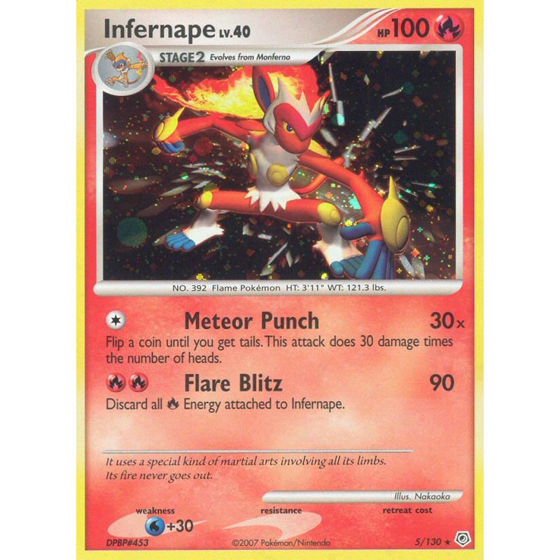 Infernape (5/130) [Diamond & Pearl: Base Set]
