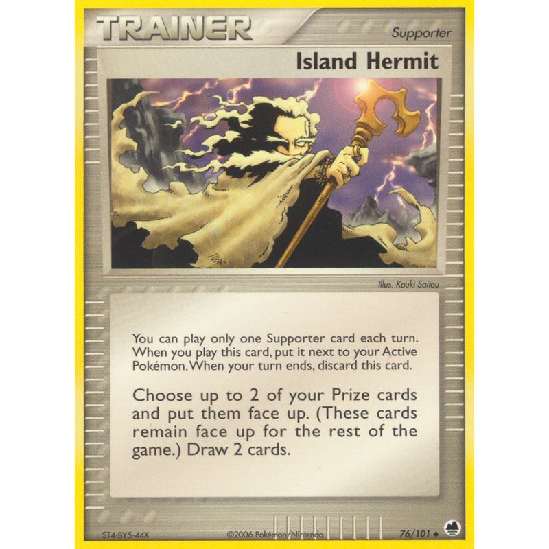 Island Hermit (76/101) [EX: Dragon Frontiers]