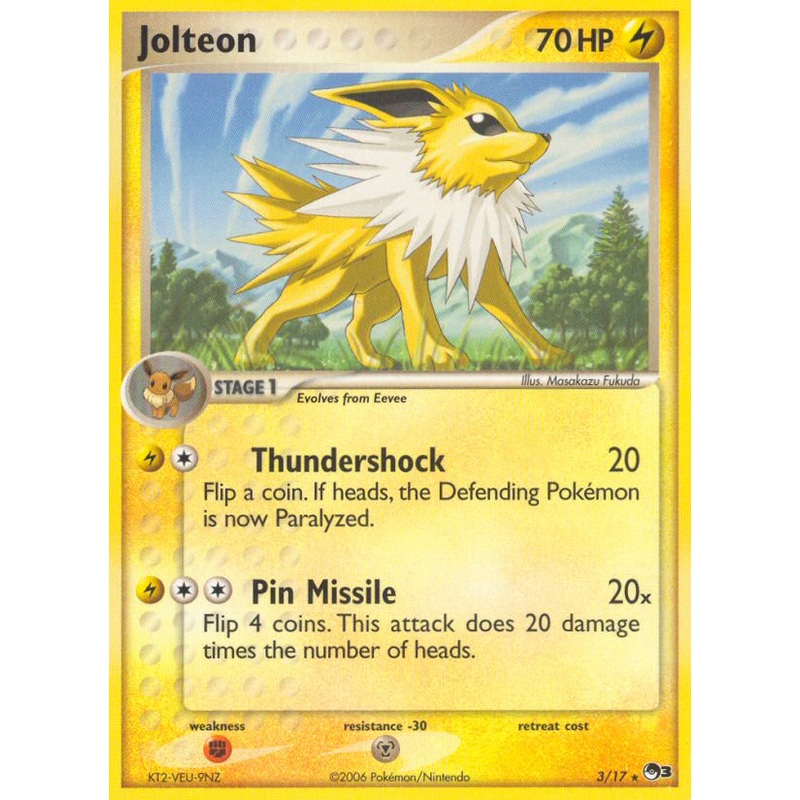 Jolteon (3/17) [POP Series 3]
