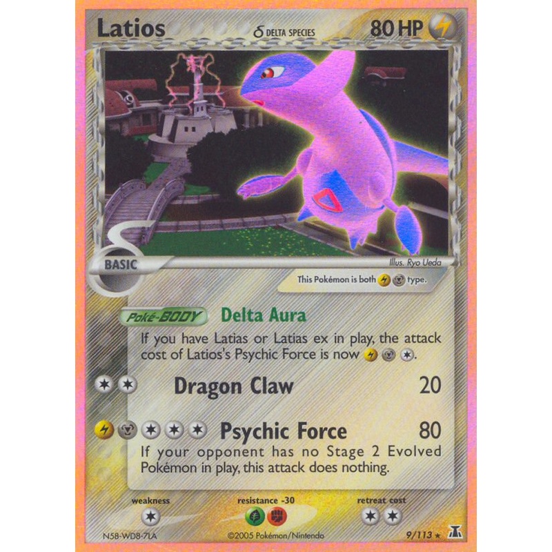 Latios (9/113) (Delta Species) [EX: Delta Species]