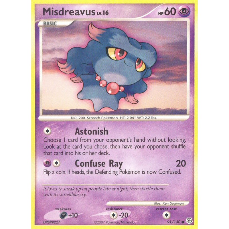 Misdreavus (91/130) [Diamond & Pearl: Base Set]