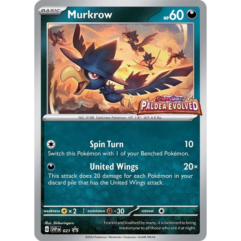 Murkrow (021) [Scarlet & Violet: Black Star Promos]
