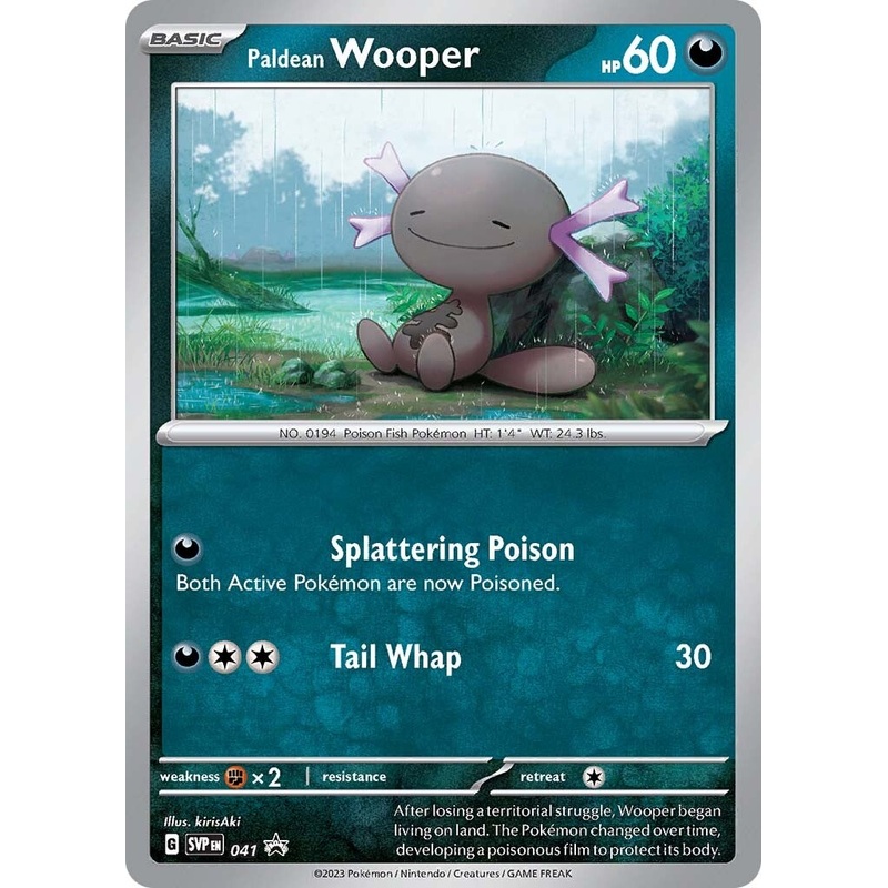 Paldean Wooper (041) [Scarlet & Violet: Black Star Promos]