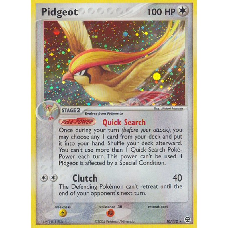 Pidgeot (10/112) [EX: FireRed & LeafGreen]