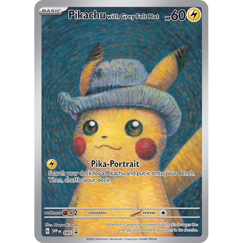 Pikachu with Grey Felt Hat (085) [Scarlet & Violet: Black Star Promos]