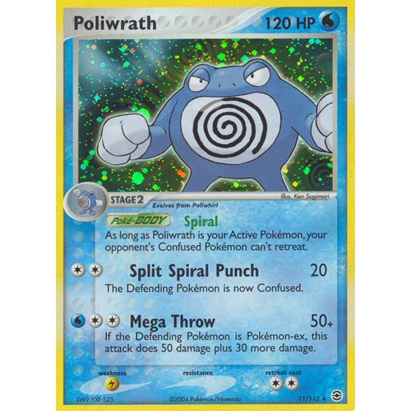 Poliwrath (11/112) [EX: FireRed & LeafGreen]