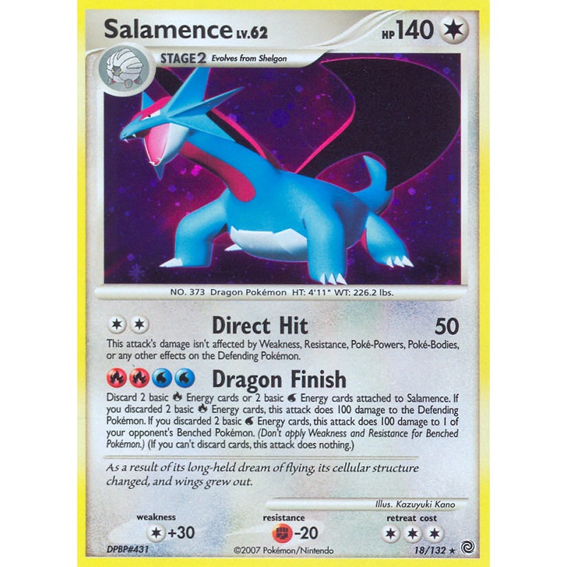 Salamence (18/132) [Diamond & Pearl: Secret Wonders]