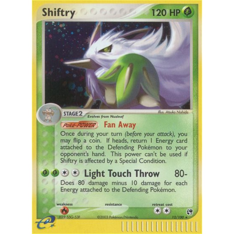 Shiftry (12/100) [EX: Sandstorm]