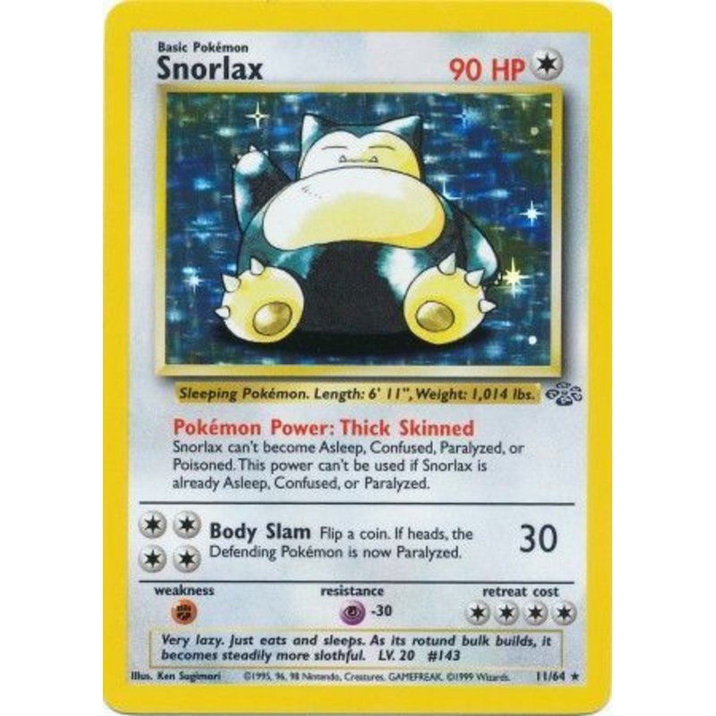 Snorlax (11/64) [Jungle Unlimited]