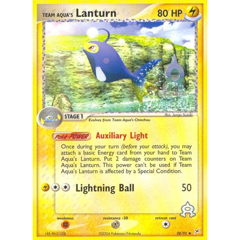 Team Aqua's Lanturn (28/95) [EX: Team Magma vs Team Aqua]