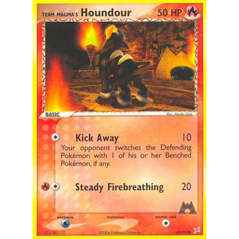 Team Magma's Houndour (63/95) [EX: Team Magma vs Team Aqua]