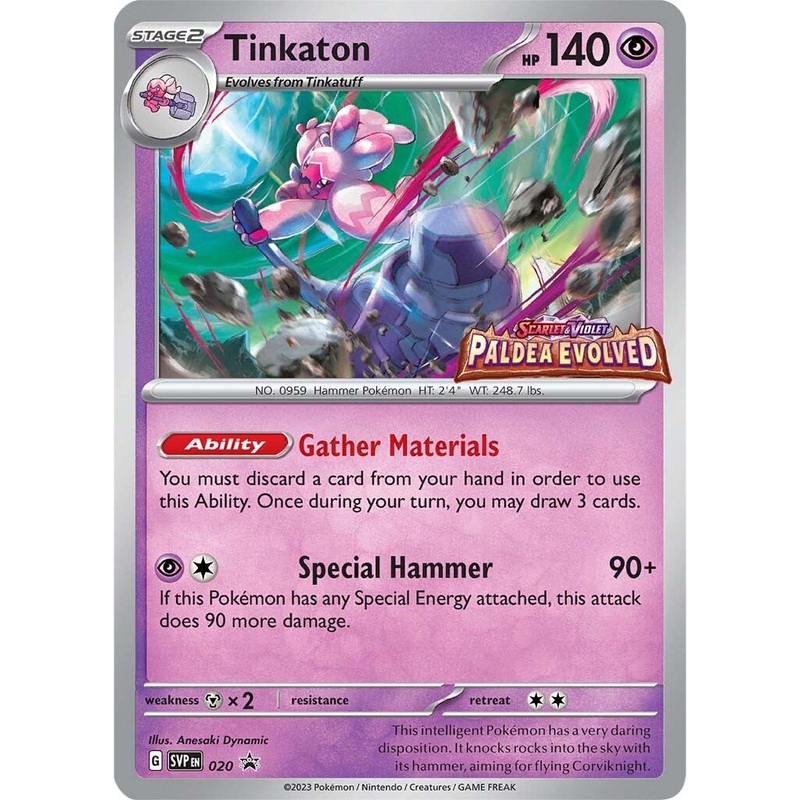 Tinkaton (020) [Scarlet & Violet: Black Star Promos]