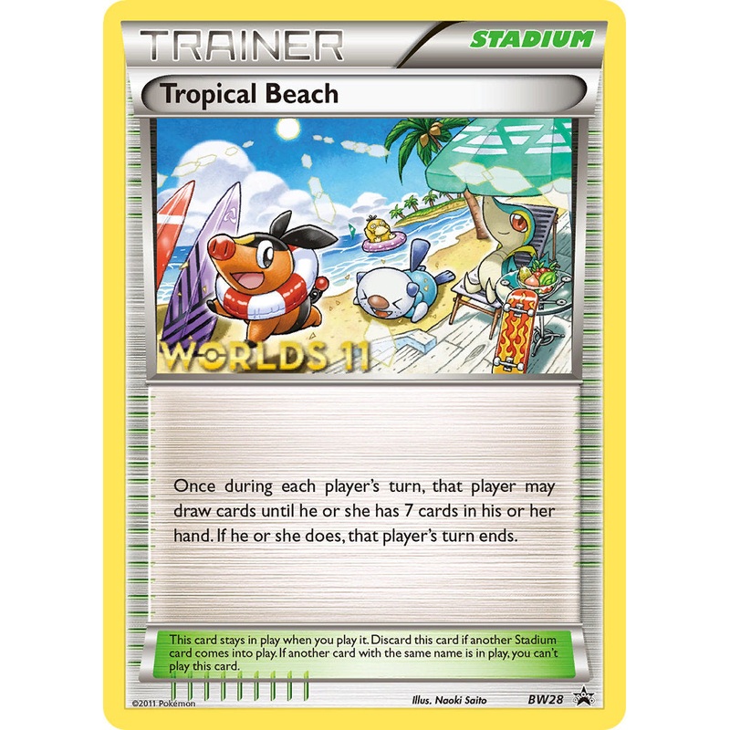 Tropical Beach (BW28) (Finalist) [Black & White: Black Star Promos]
