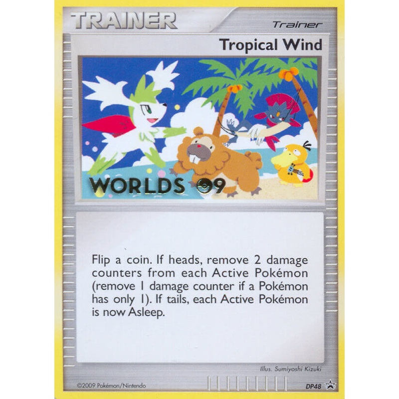 Tropical Wind (DP48) (Worlds 2009) [Diamond & Pearl: Black Star Promos]