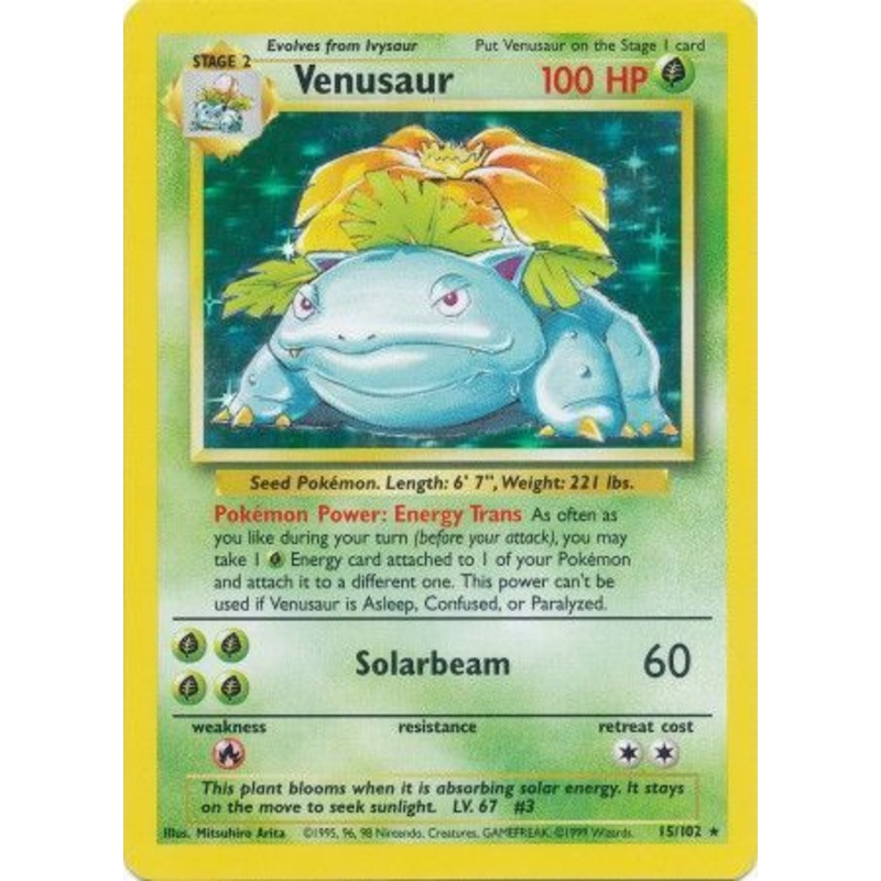 Venusaur (15/102) [Base Set Unlimited]
