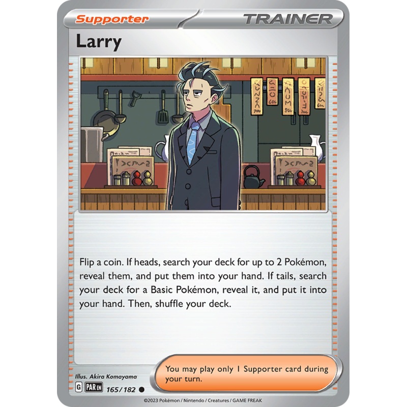 Larry (165/182) [Scarlet & Violet: Paradox Rift]