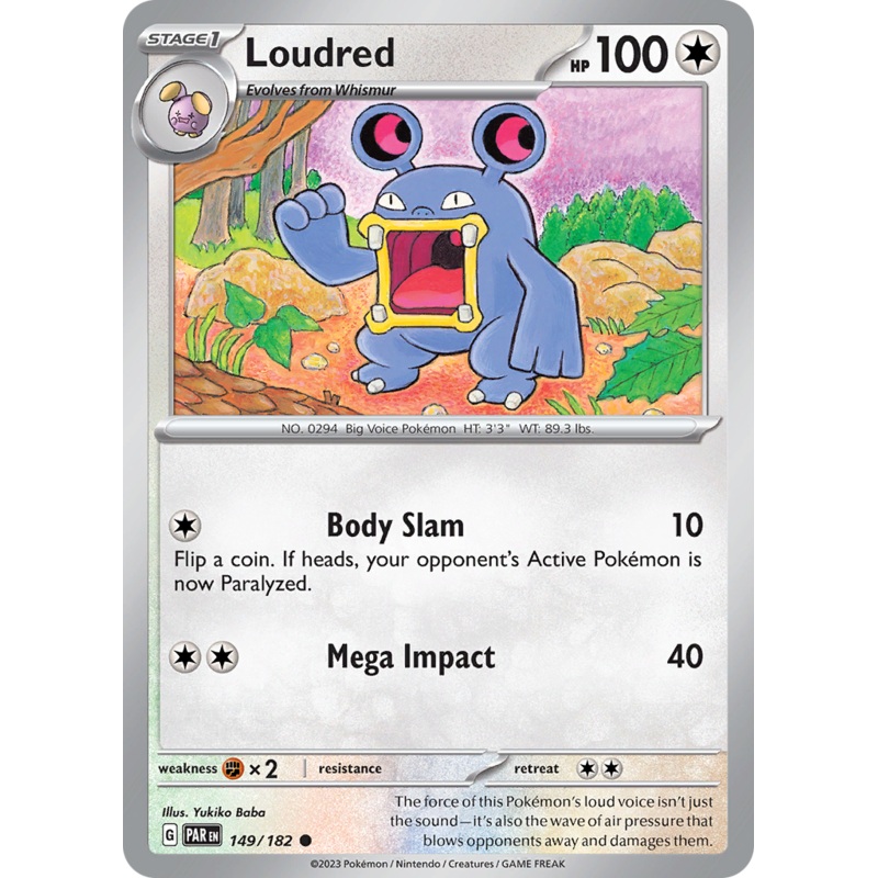 Loudred (149/182) [Scarlet & Violet: Paradox Rift]