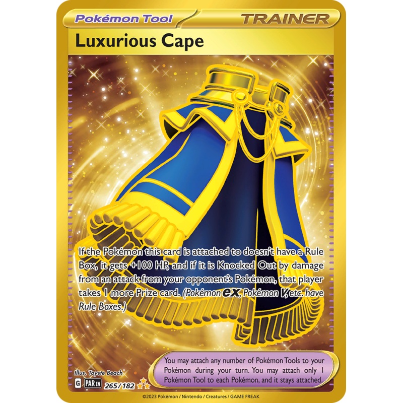 Luxurious Cape (265/182) [Scarlet & Violet: Paradox Rift]