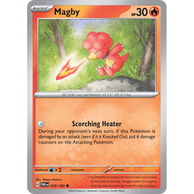 Magby (019/182) [Scarlet & Violet: Paradox Rift]