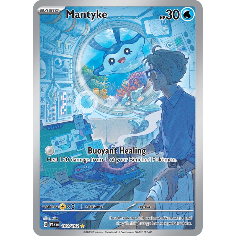 Mantyke (189/182) [Scarlet & Violet: Paradox Rift]