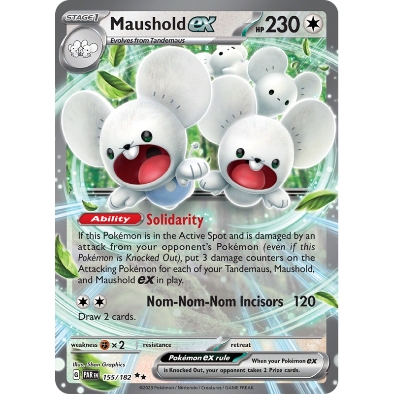 Maushold ex (155/182) [Scarlet & Violet: Paradox Rift]