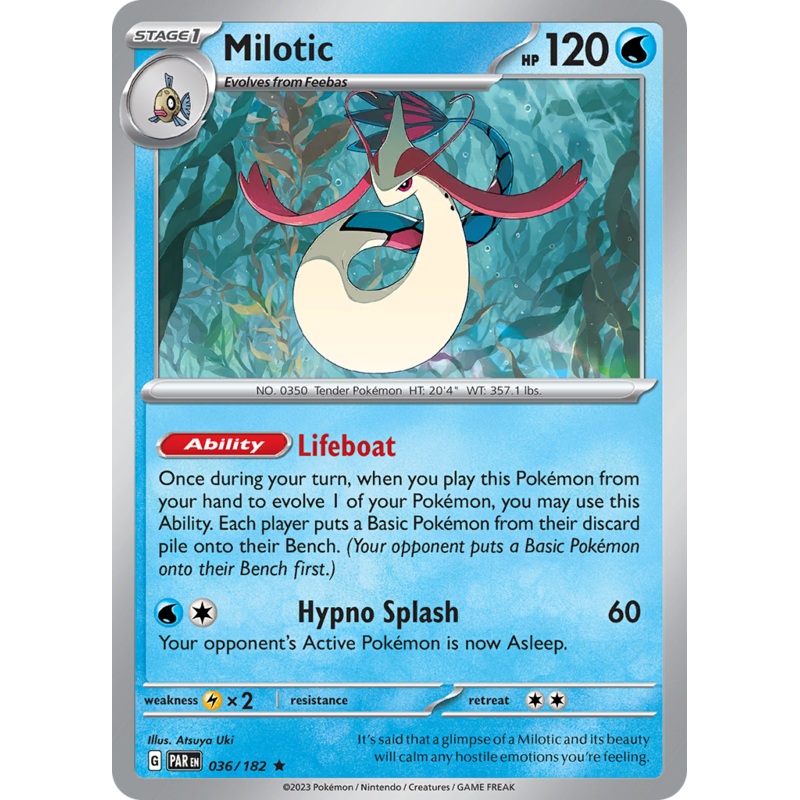 Milotic (036/182) [Scarlet & Violet: Paradox Rift]