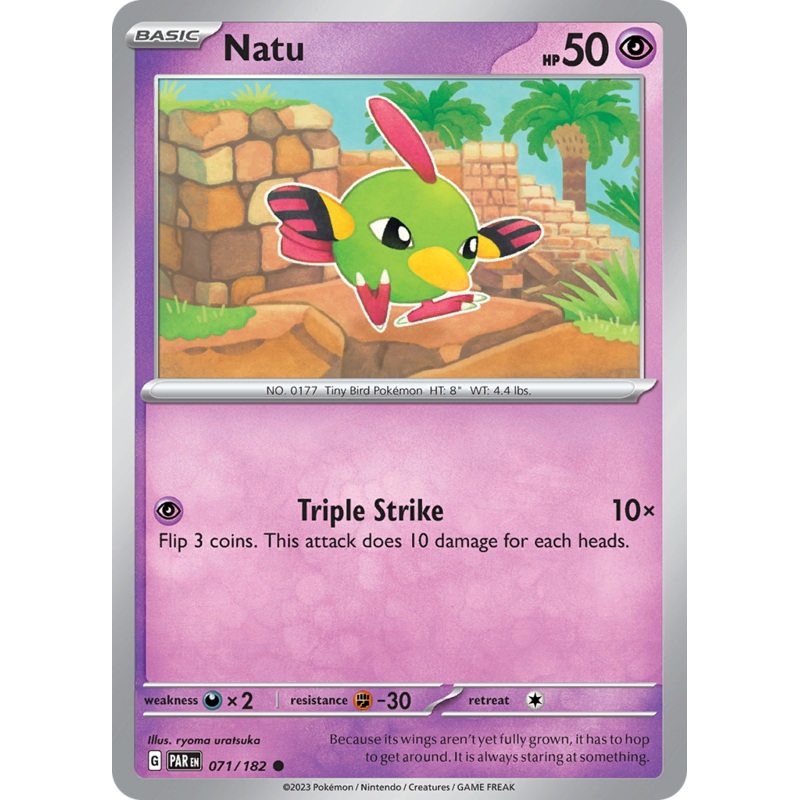 Natu (071/182) [Scarlet & Violet: Paradox Rift]
