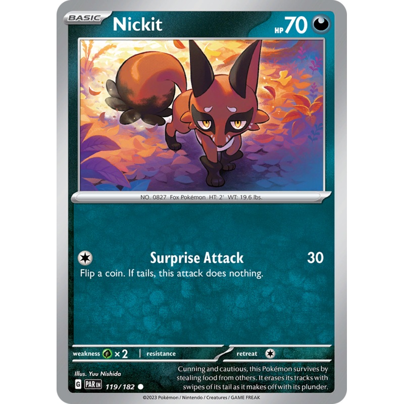 Nickit (119/182) [Scarlet & Violet: Paradox Rift]