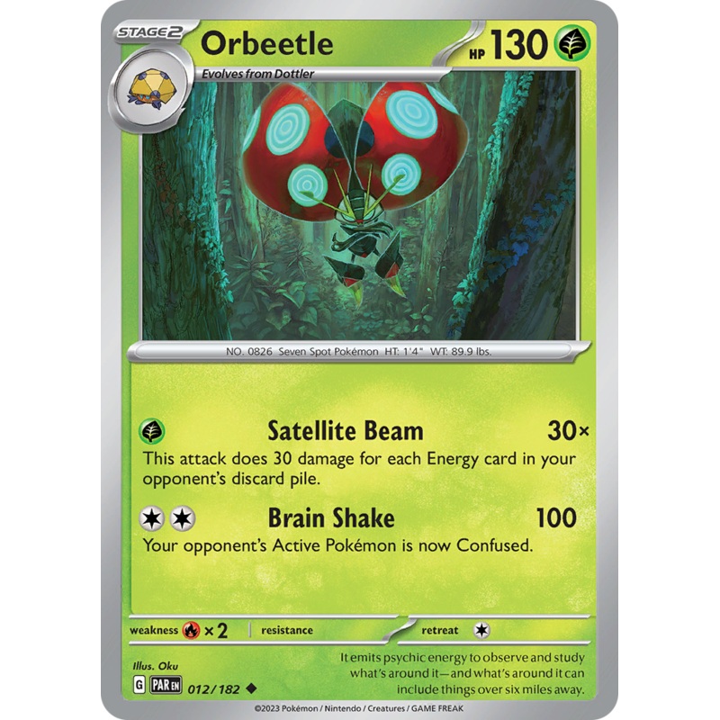 Orbeetle (012/182) [Scarlet & Violet: Paradox Rift]